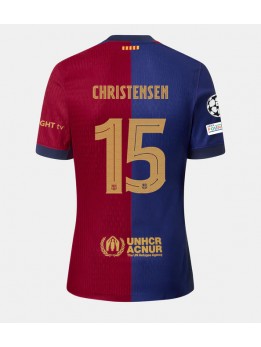 Barcelona Andreas Christensen #15 Replika Hemmakläder 2024-25 Kortärmad